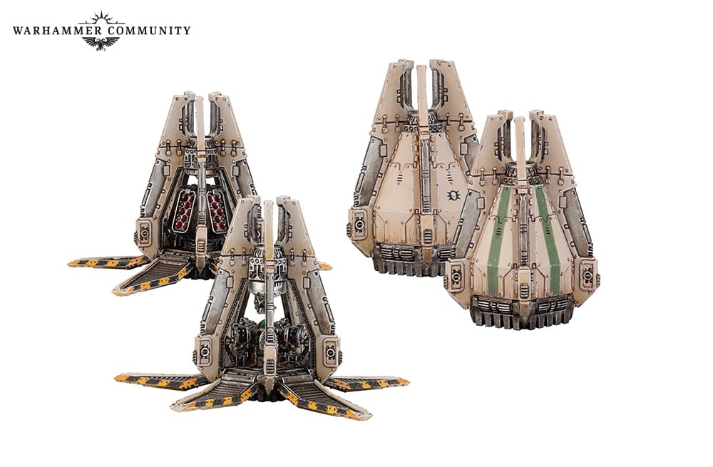 Legiones Astartes: Dreadnought Drop Pods
