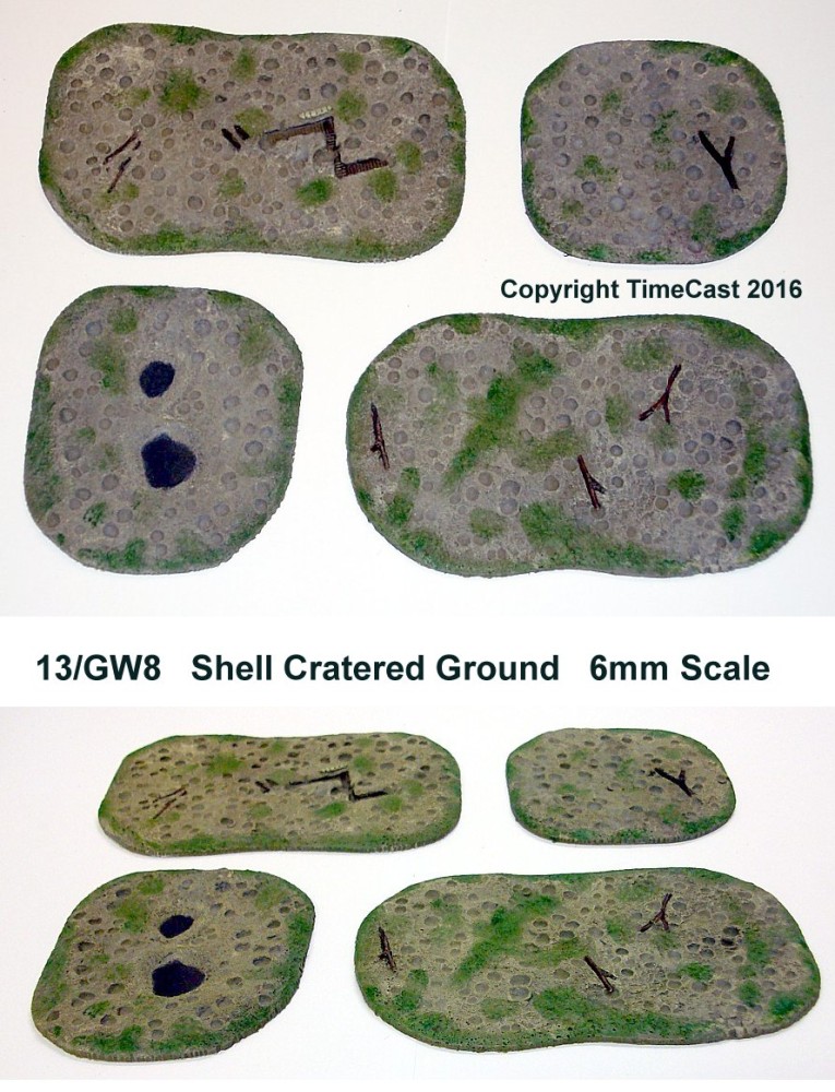 Shell Holes & Bomb Craters (10 & 15mm)