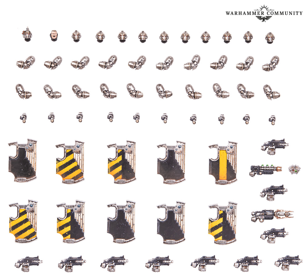 Games Workshop Legiones Astartes – Set De Mejora De Armas Especiales Para Warhammer Horus Heresy, 100 Componentes De Plástico