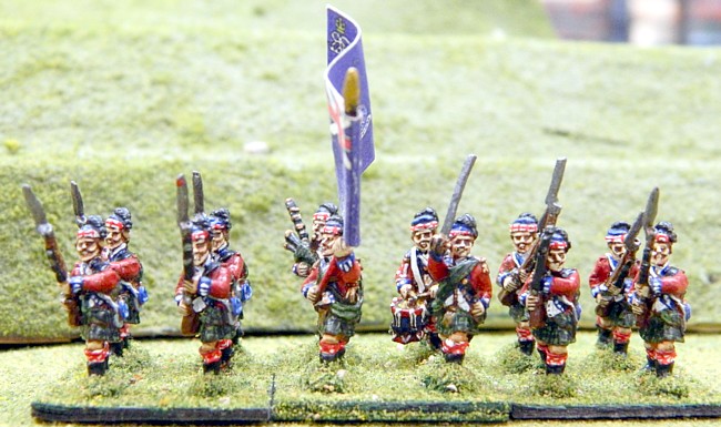 AWI - British Highlanders with Command